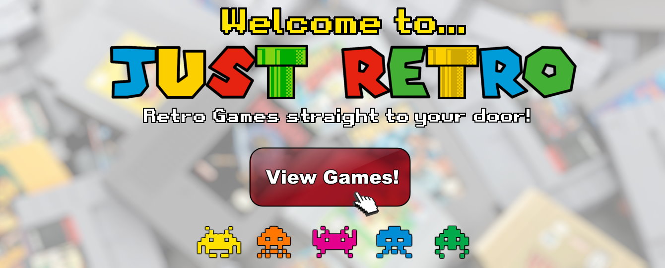 Welcome to Just Retro Australia! Click here to view games!