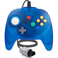 [N64] Blue Aftermarket Classic Gamepad Style Controller