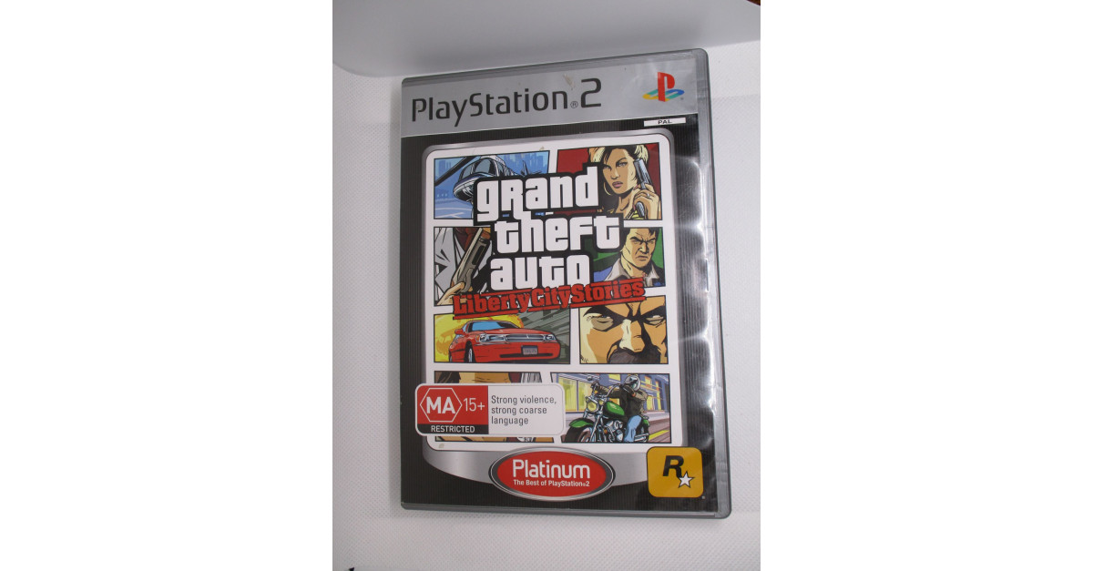 No Manual Grand Theft Auto Liberty City Stories (B) PS2 – Retro